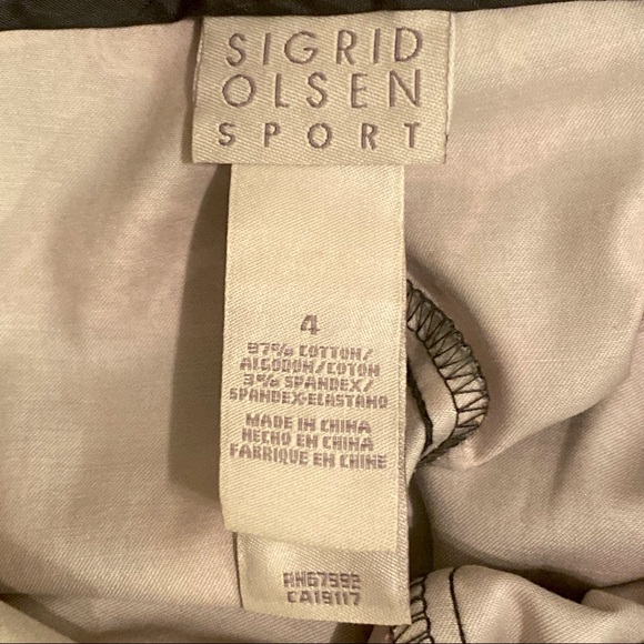 VINTAGE Y2K SIGRID OLSEN SPORT FLORAL PANTS - Picture 8 of 10